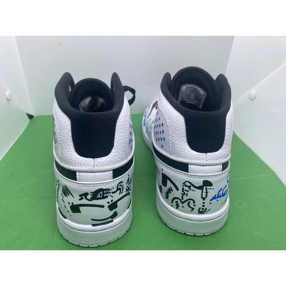 Jordan Access White Black Athletic Sneaker AR3762-101 Mens Size 11